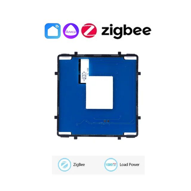 Купить Сенсорный модуль, 1 клавиша Zigbee проходной, с Алисой (без панели) в интернет-магазине Mvava.ru
