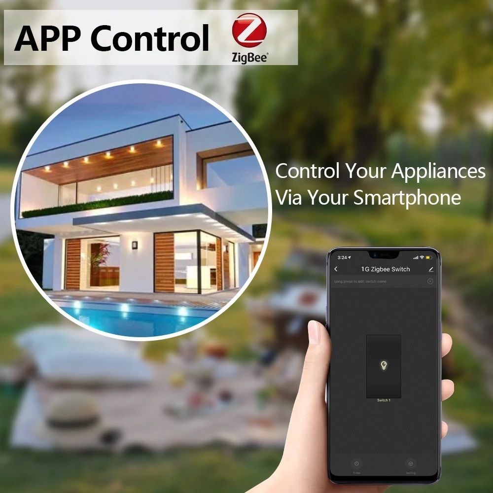Купить Выключатель ZigBee Click, 3 клавиши, стекло 86х86мм цвет белый в интернет-магазине Mvava.ru