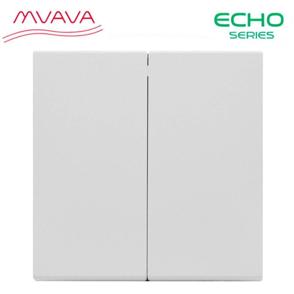 Купить Выключатель echo, 3 клавиши, (без рамки) цвет белый в интернет-магазине Mvava.ru
