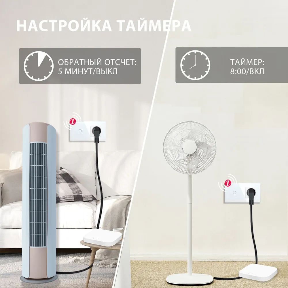 Купить Сенсорный выключатель ZigBee MVAVA 1кл. 1 розетка, 2 поста (1G+1EU) стекло 157х86мм цвет белый в интернет-магазине Mvava.ru