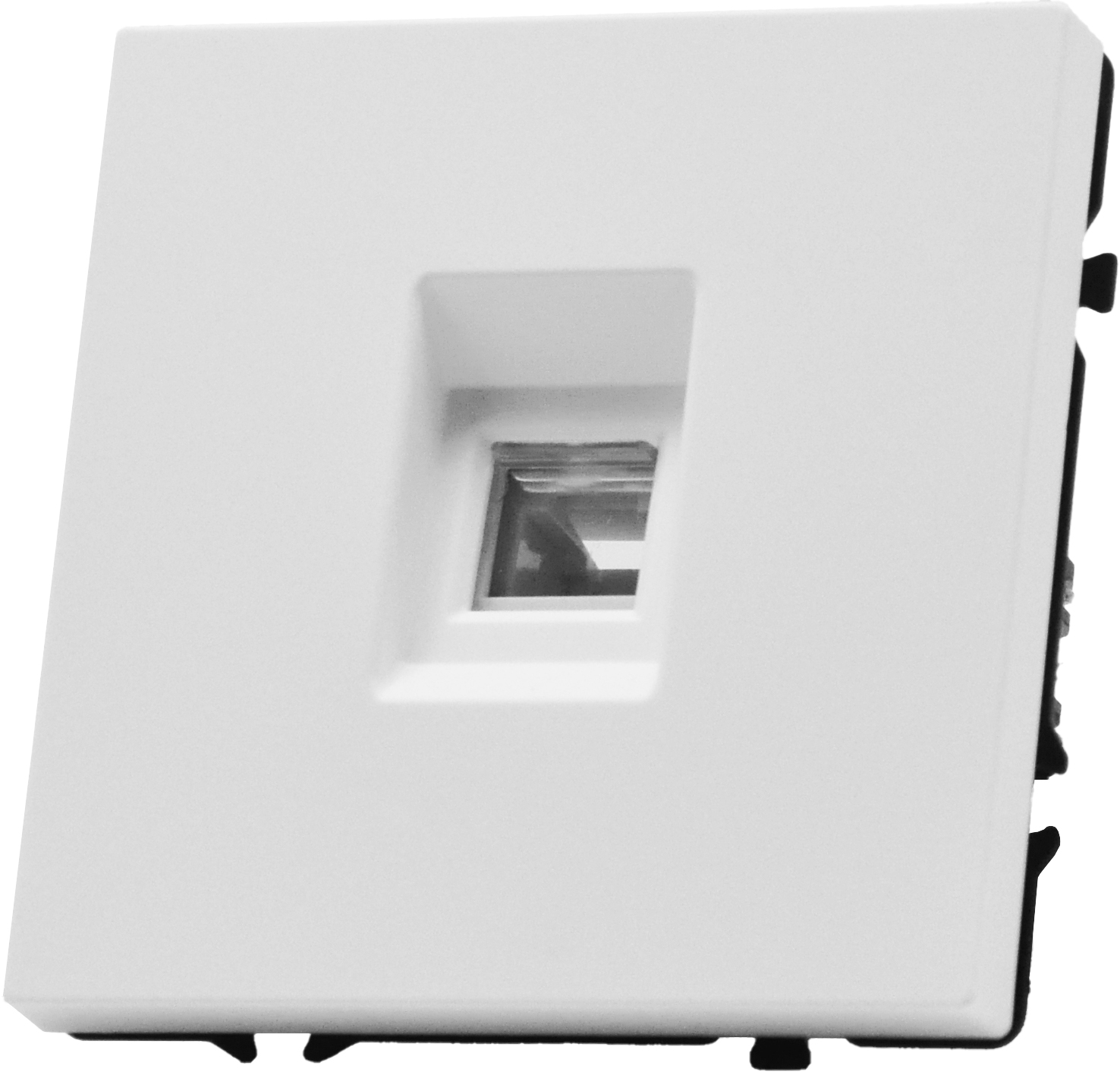 Механизм розетки echo, TEL RJ11 (без рамки) цвет белый MVAVA