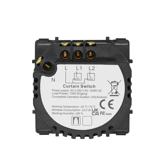 Купить Сенсорный модуль, жалюзи, шторы ZigBee, с нулем (Алиса, без панели) в интернет-магазине Mvava.ru