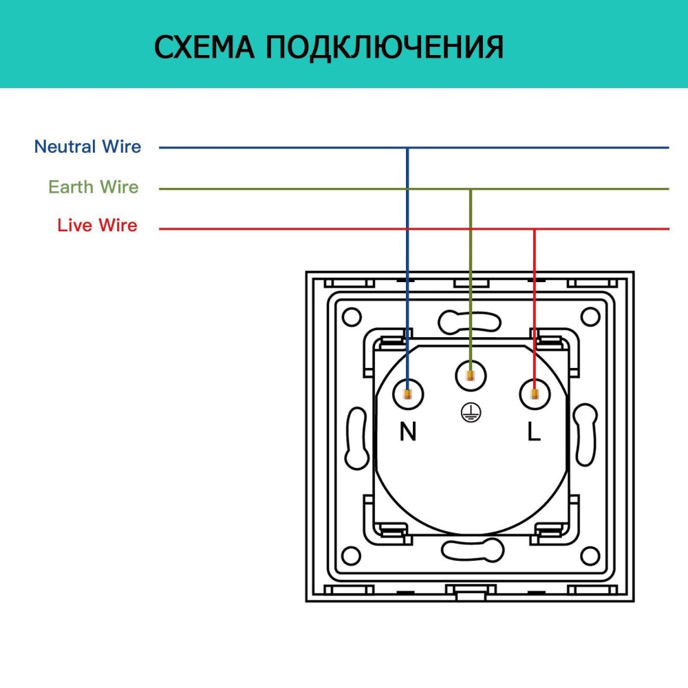 Купить Розетка c крышкой, Usb/Type-C 20w 1 пост 16А рамка 86х86мм стекло, цвет черный в интернет-магазине Mvava.ru