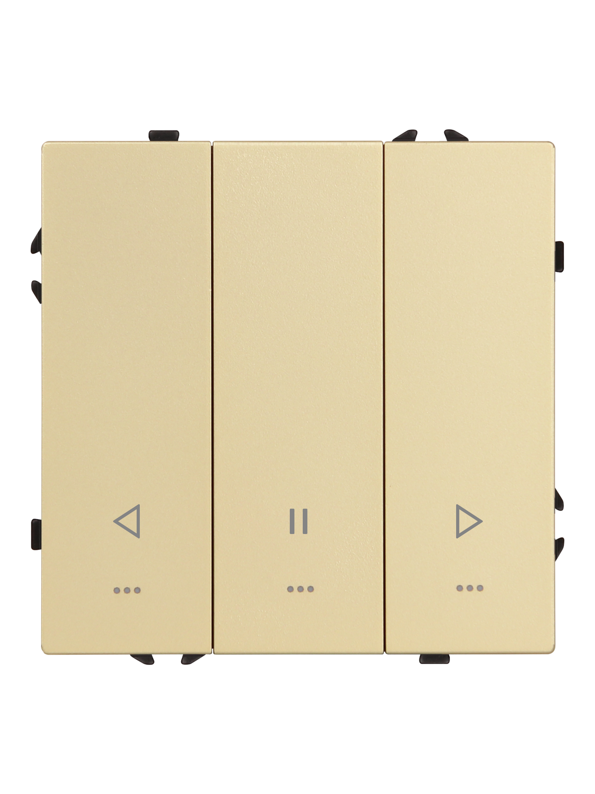 Купить Выключатель ZigBee для штор и жалюзи Echo Smart Алиса, нажимной, с нулем, без рамки, золотой в интернет-магазине Mvava.ru