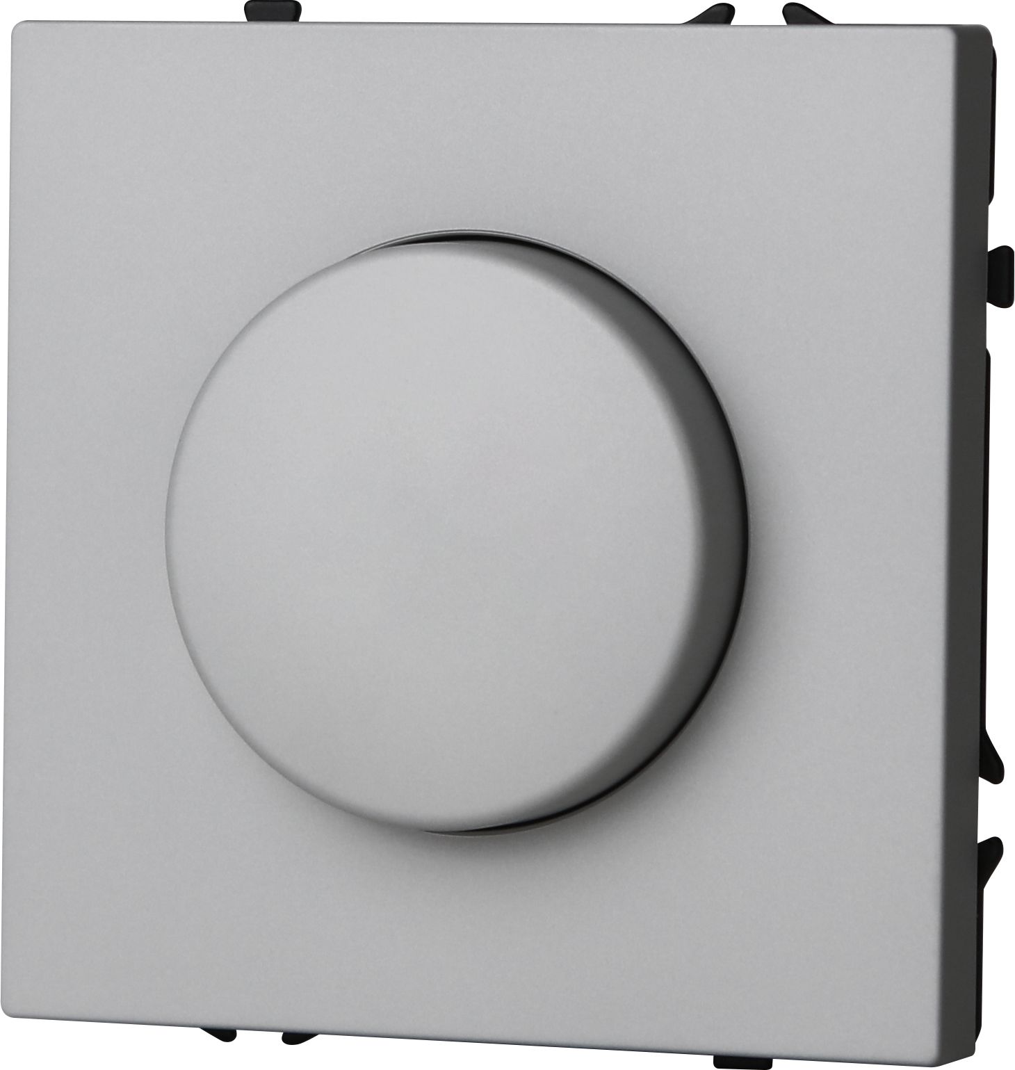Выключатель диммер echo 2.1A 500W, (без рамки, семистор) , цвет серебро MVAVA