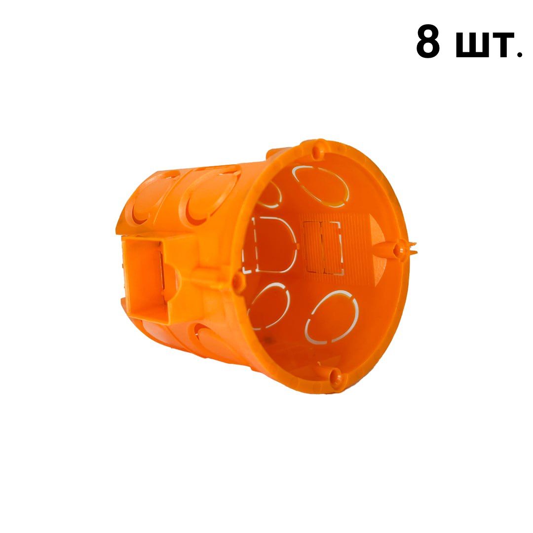 Купить Подрозетник для бетона/кирпича углубленный d67/гл.60 мм (8 шт.) в интернет-магазине Mvava.ru