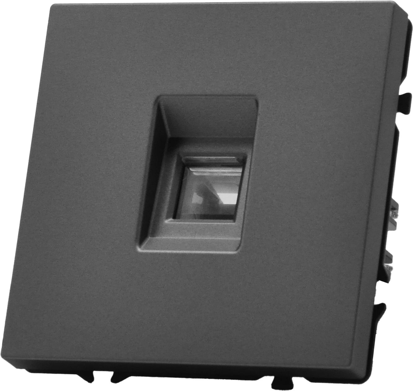 Механизм розетки echo, TEL RJ11 (без рамки) цвет серый MVAVA