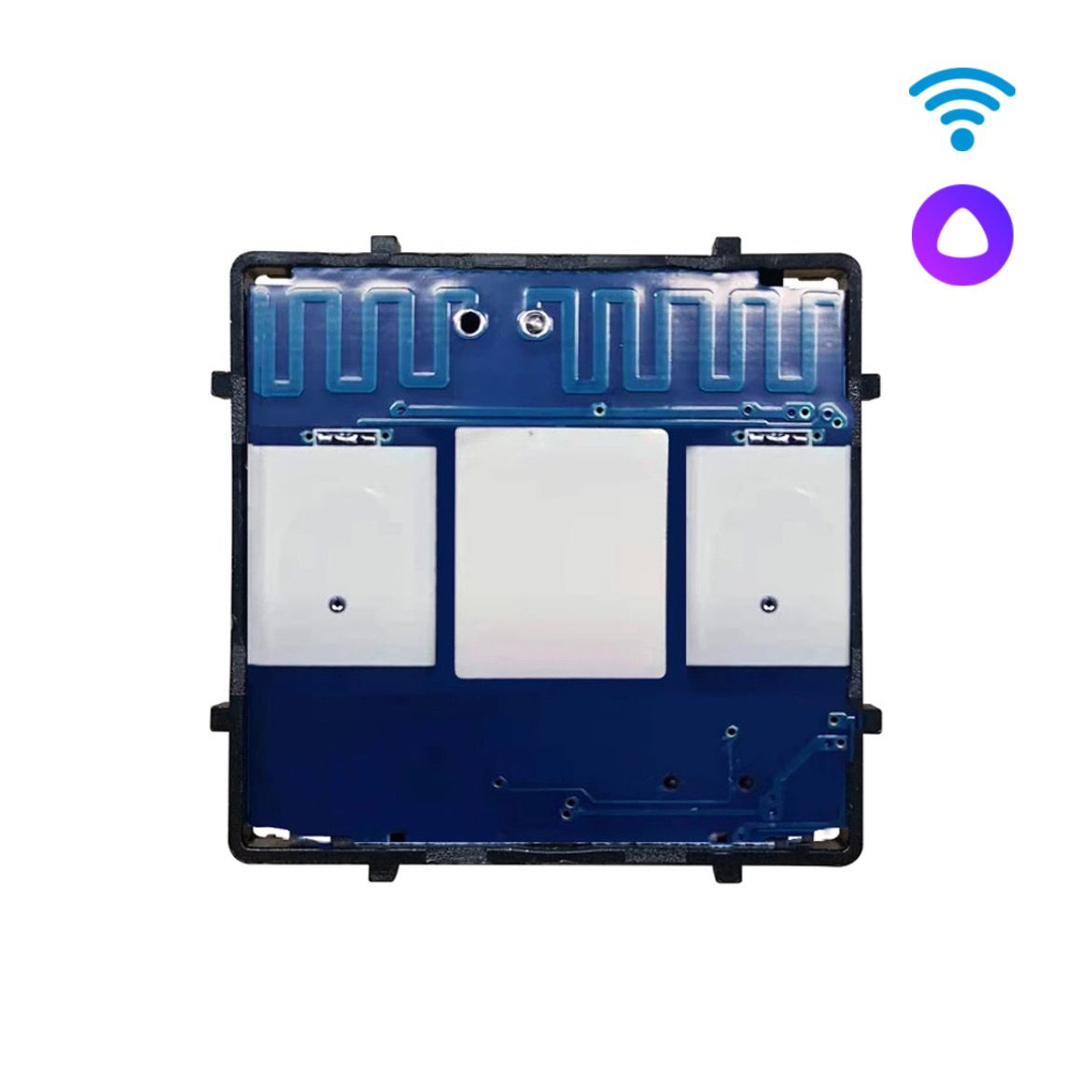 Купить Сенсорный модуль, 1 клавиша Wi-Fi силовой 20А (Алиса, с нулем, без панели) в интернет-магазине Mvava.ru