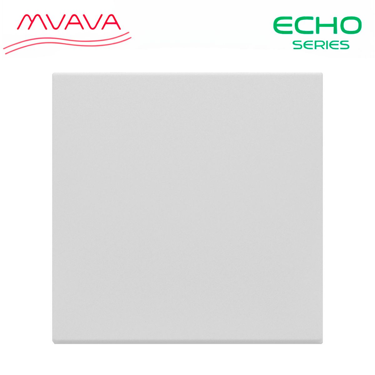 Выключатель echo перекрестный 1 клавиша, (без рамки) цвет белый MVAVA