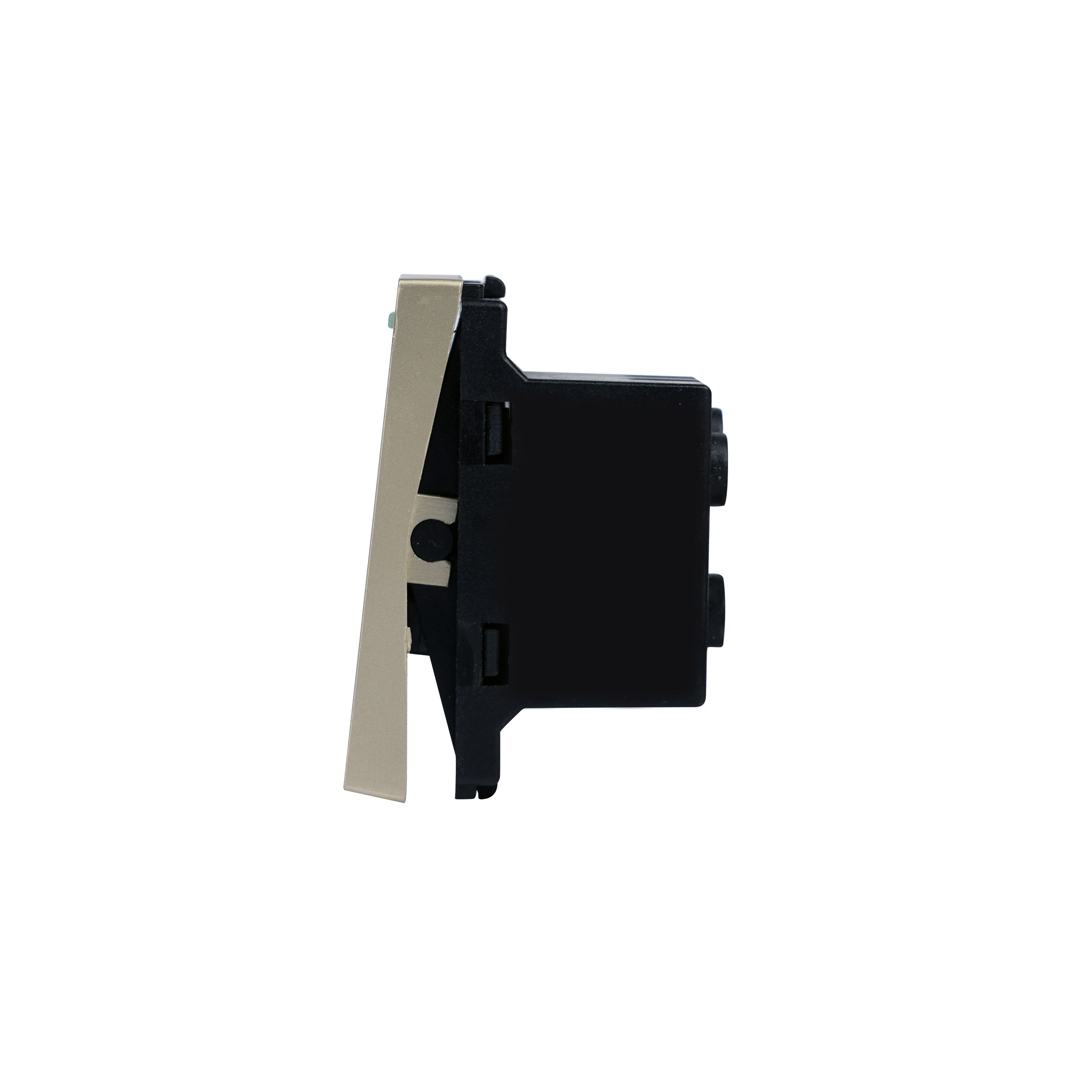 Купить Механизм выключателя 1/2 1 клавиша (без рамки) , цвет золотой в интернет-магазине Mvava.ru