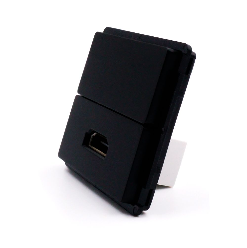 Купить Механизм розетки Hdmi/Blk, цвет черный в интернет-магазине Mvava.ru