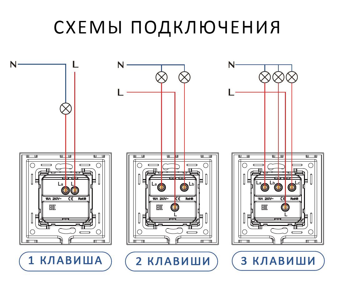 Купить Выключатель механический, звонок 1 пост, рамка стекло 86х86мм цвет белый в интернет-магазине Mvava.ru