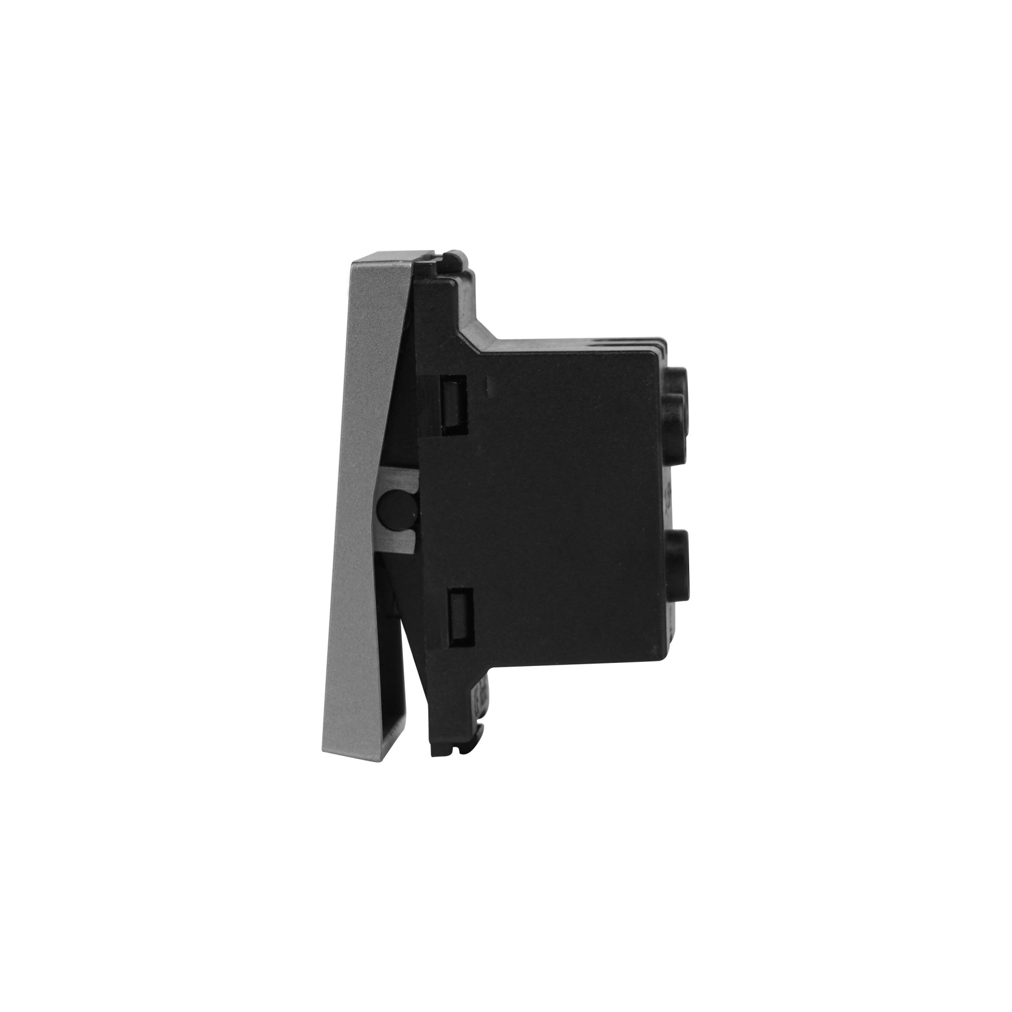 Купить Механизм выключателя 1/2 1 клавиша (без рамки) , цвет серый в интернет-магазине Mvava.ru