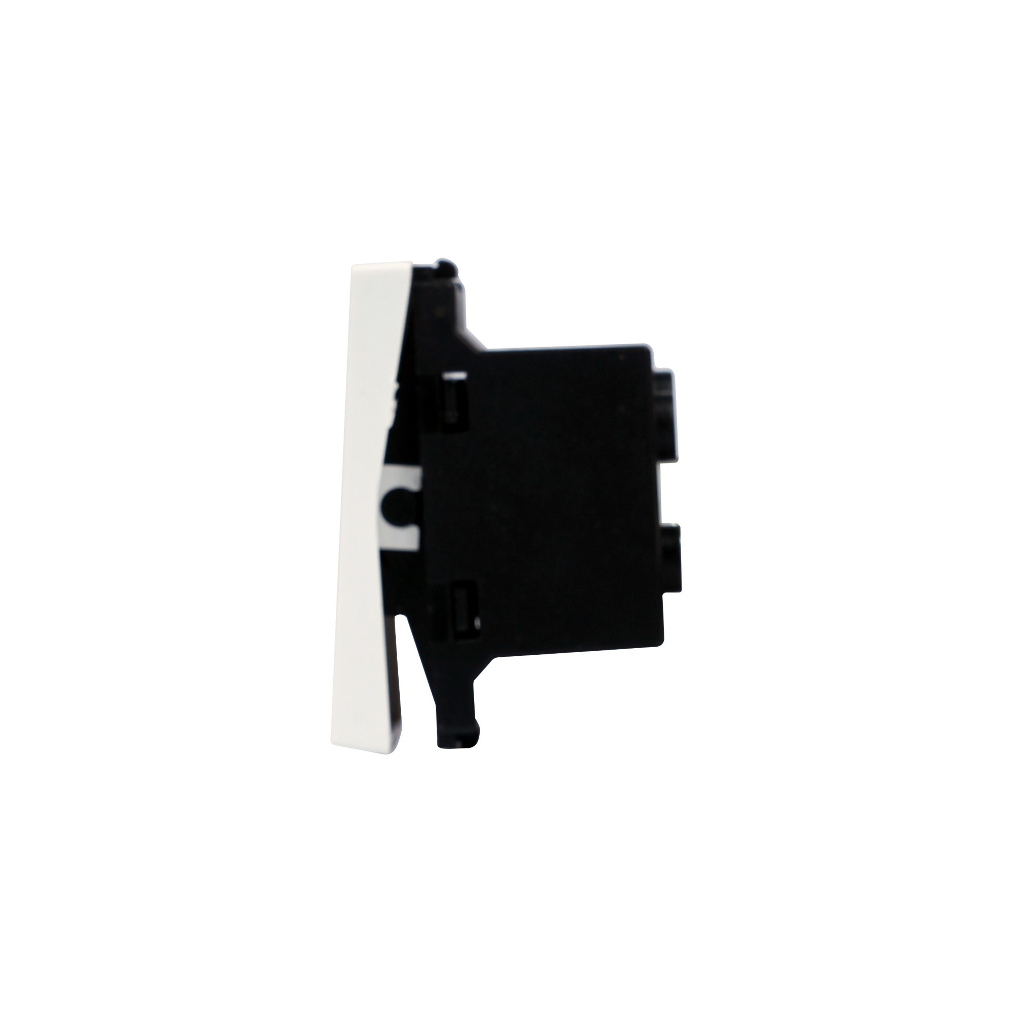 Купить Механизм выключателя перекрестный 1/2 1 клавиша (без рамки) , цвет белый в интернет-магазине Mvava.ru